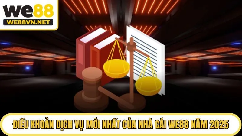 Điều Khoản Dịch Vụ Mới Nhất Của Nhà Cái WE88 Năm 2025